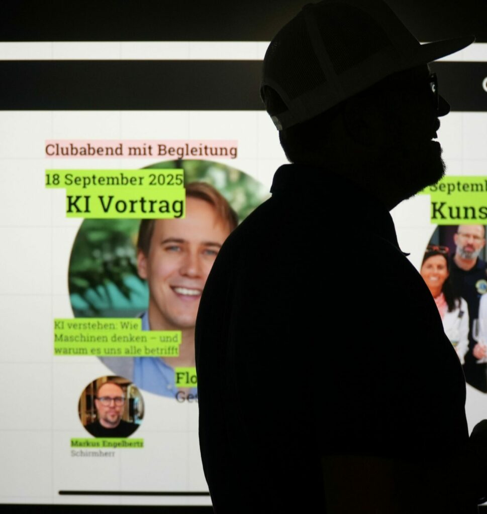 LCR Clubabend mit Gästen KI Vortrag Bild Robert Scheuermeyer 1809825 (9)