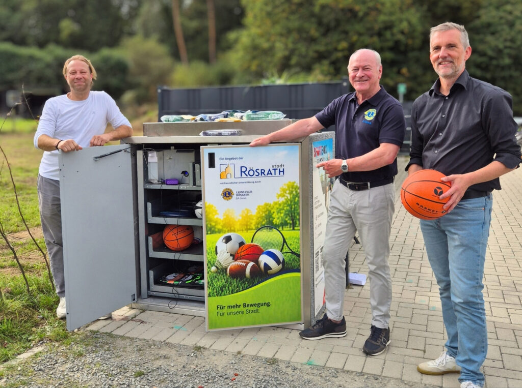 Einweihung der Sportbox 2